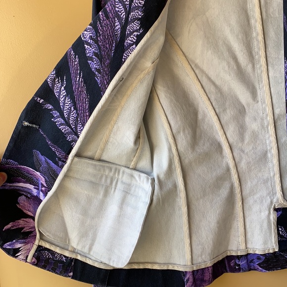 Just Cavalli Feather Print Denim Jacket - Picture 11 of 12